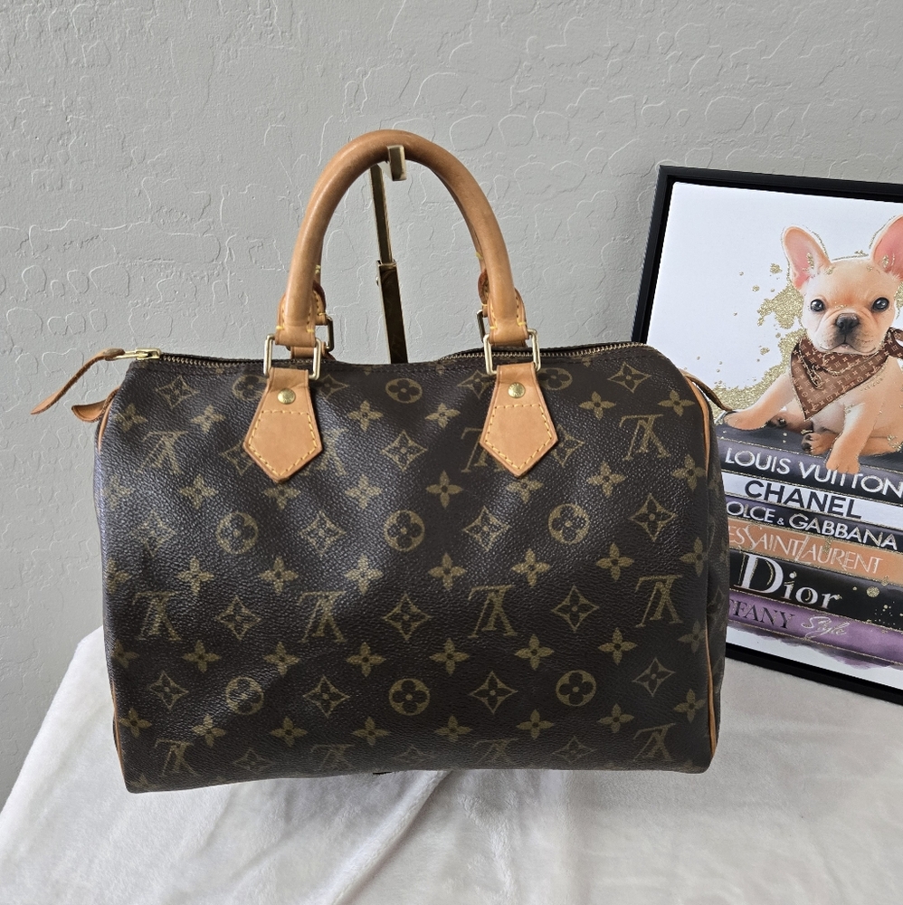 🔥 Louis Vuitton Monogram Speedy 30 EUC 🔥
